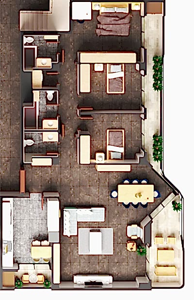 katPlani 3 boyutlu kat planı