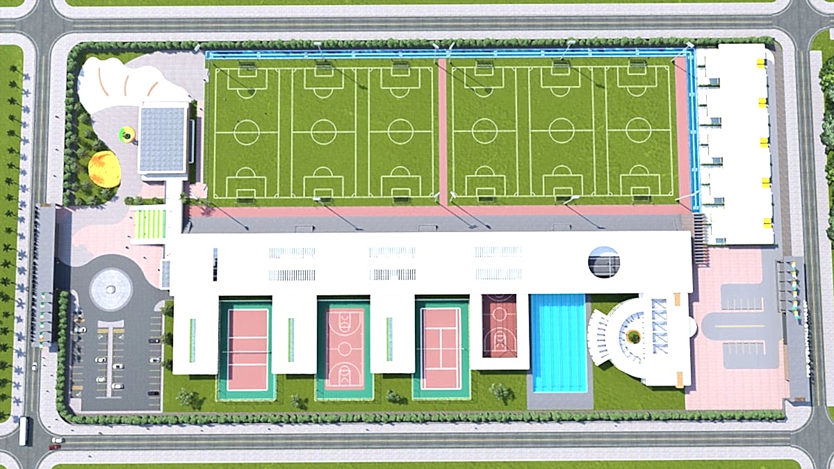 Spor Merkezi Tasarımı