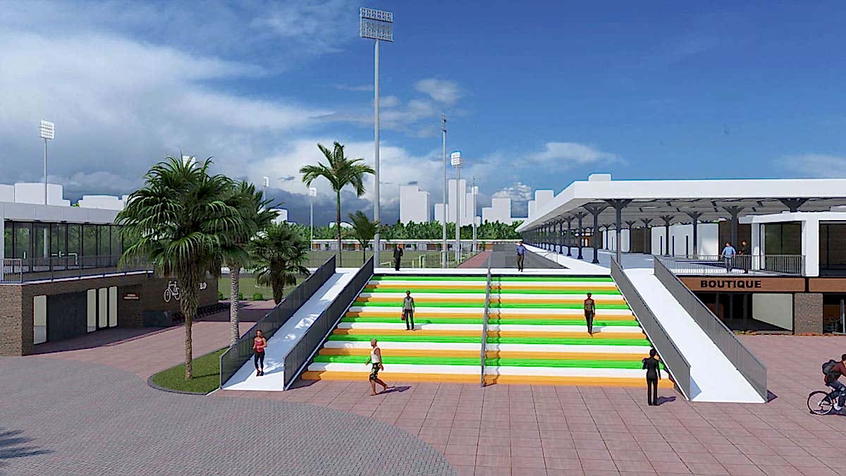 Sports Center Enterance