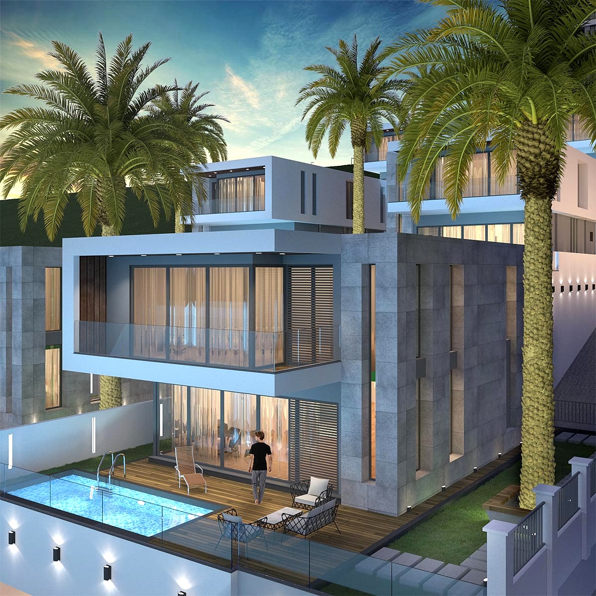 Lüks Villa Cephe Tasarımları